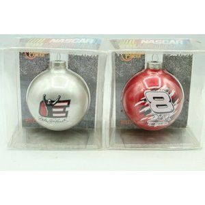 Action Dale Earnhardt Sr. & Jr. Christmas Ornaments NASCAR Collectibles Winners